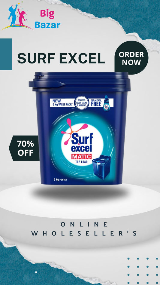 Surf Excel Matic Powder Top Load 6kg