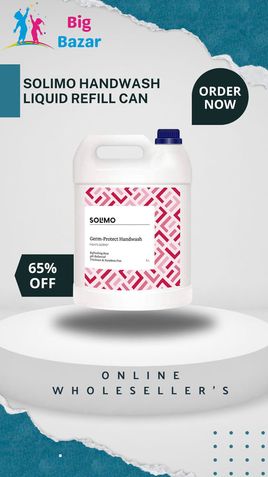 Solimo Handwash Liquid Refill Can