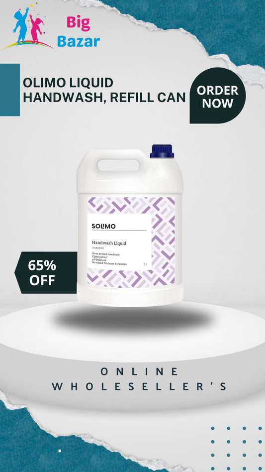 Solimo Liquid Handwash, Refill Can 5L