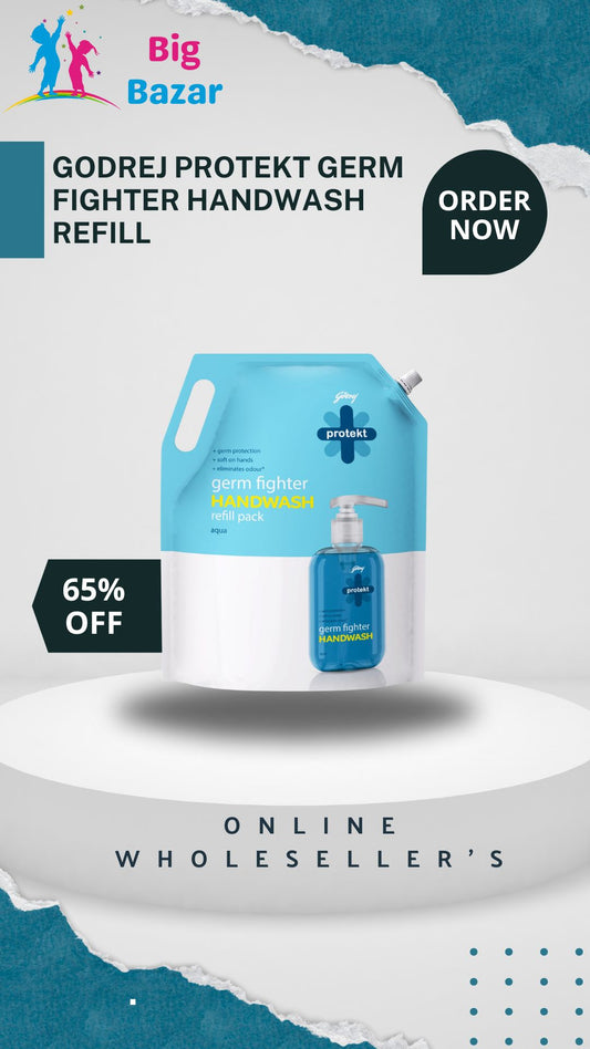 Godrej Protekt Germ Fighter Handwash Refill (Pack of 3)