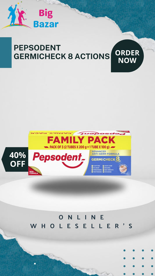 Pepsodent Germicheck 8 Actions