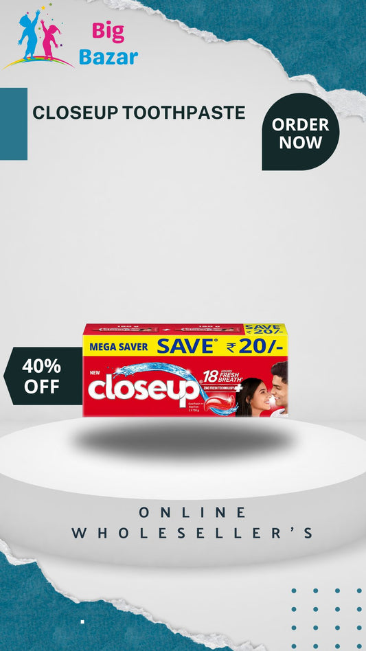Closeup Toothpaste