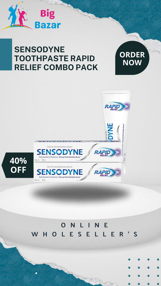Sensodyne Toothpaste Rapid Relief Combo pack