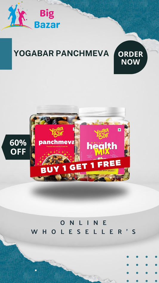 Yogabar Panchmeva and Daily Health Mix Combo Pack